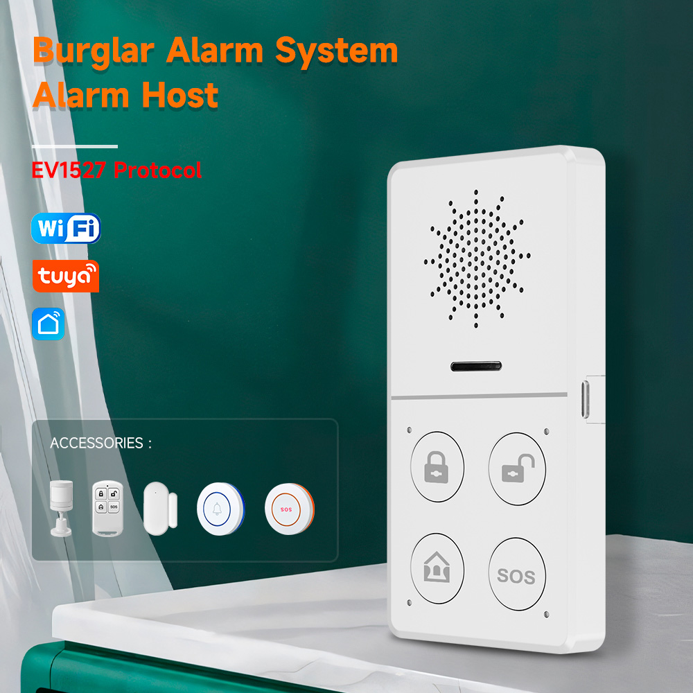 Smart Home Automation Diy - Tuya Wifi Akıllı Alarm Sistemi 433M