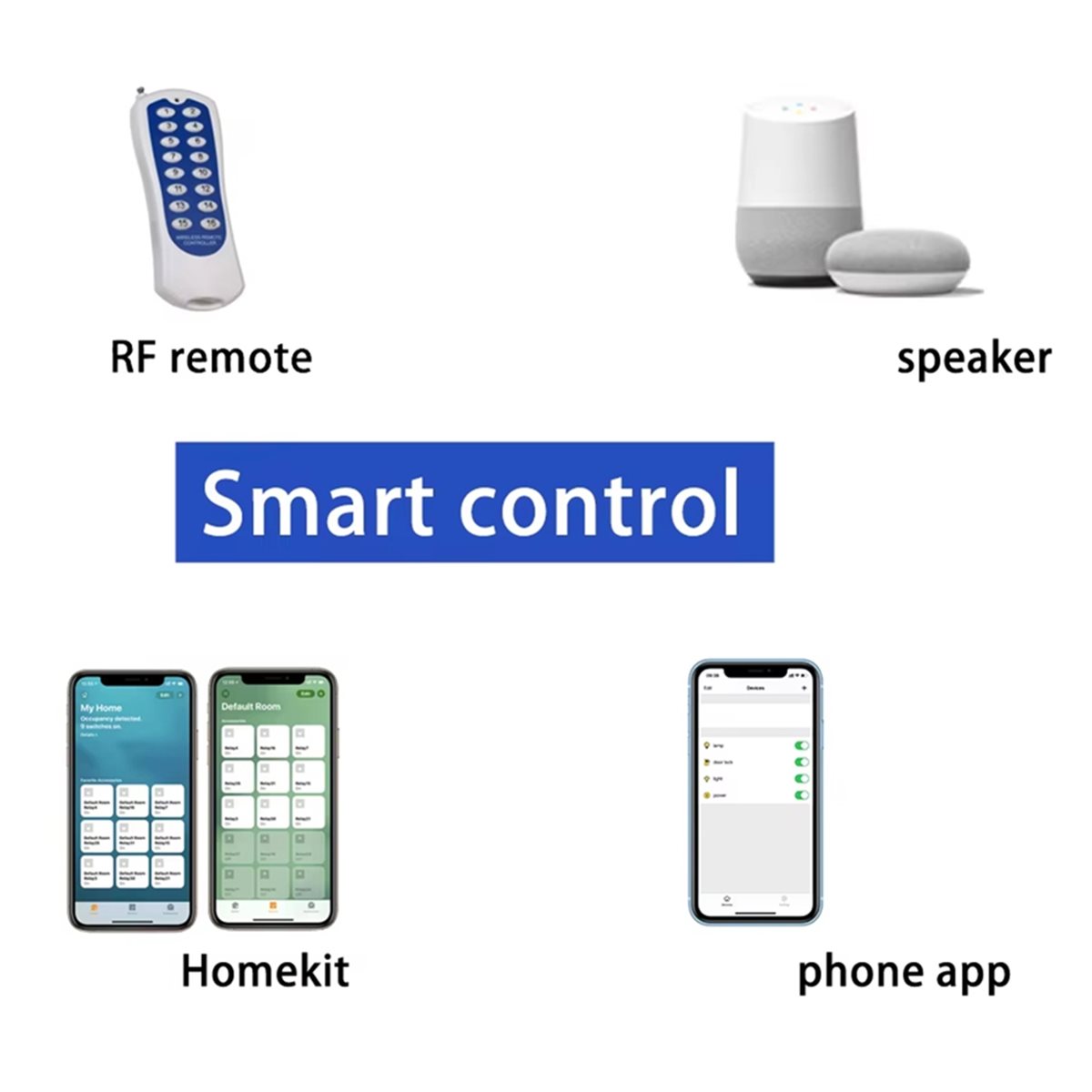 Smart Home Automation Diy - KC868-A6 Geliştirme Kartı, MQTT, Web, HTTP,