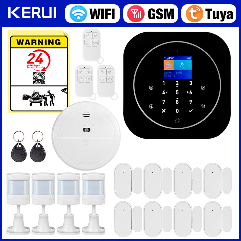 Smart Home Automation Diy - KERUI G12 Kablosuz Tuya Ev Alarm