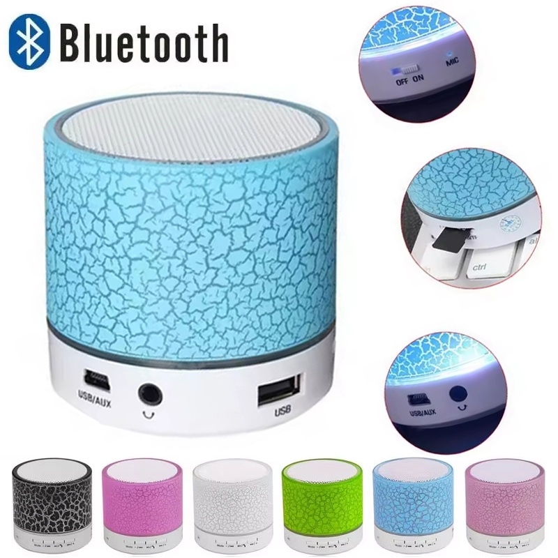 Home Assistant Sd - Kablosuz Bluetooth Hoparlör, LED Işık, Güçlü
