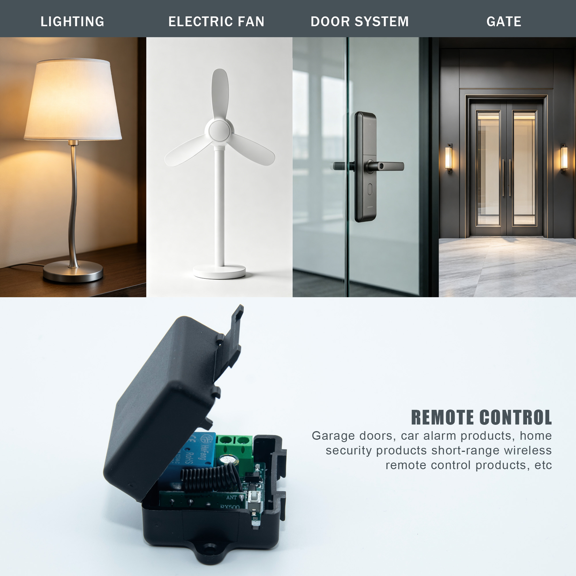 DC 12V 433MHz Kablosuz Uzaktan - 433Mhz Receiver Module incelemesi ve fiyatı