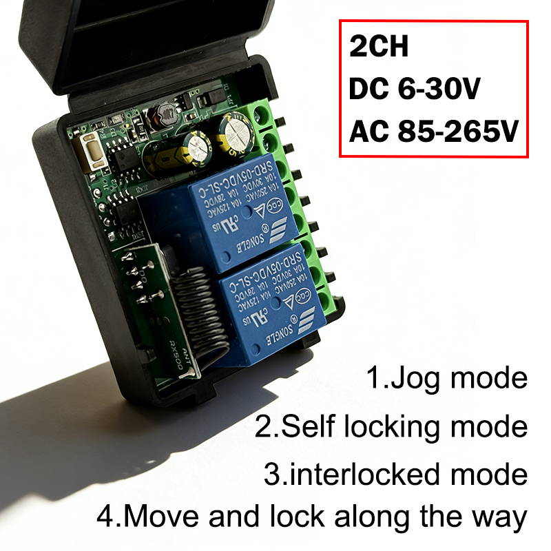 10A Röle Alıcı Modülü 433MHz K - 433Mhz Receiver Module incelemesi ve fiyatı