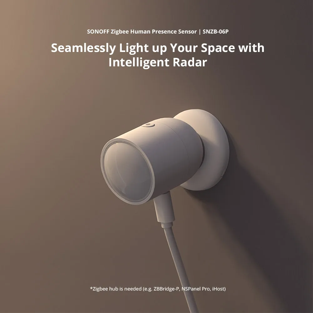 SONOFF SNZB 06P Zigbee İnsan V - Home Automation Ideas incelemesi ve fiyatı