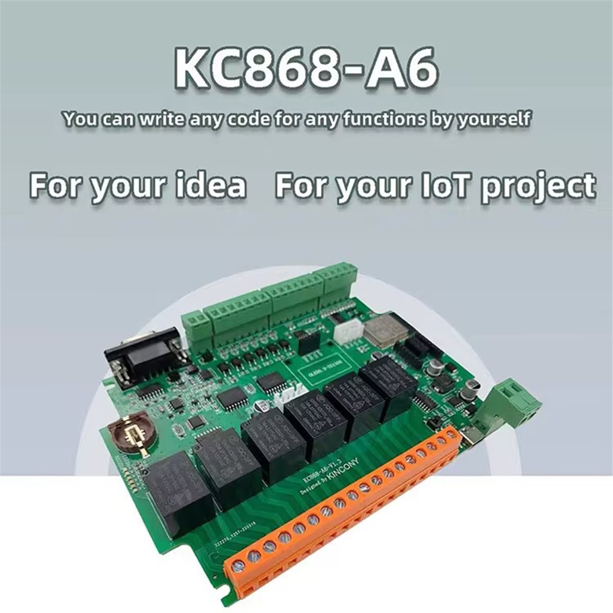KC868-A6 Geliştirme Kartı, MQT - Smart Home Automation Diy incelemesi ve fiyatı