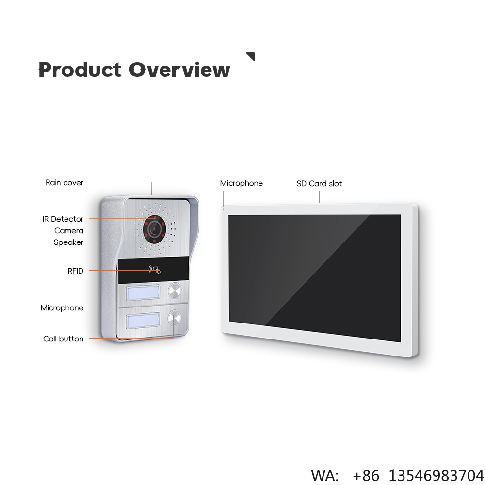 WIFI Akıllı Kapı Zili Villa İn - Smart Doorbell Wired incelemesi ve fiyatı