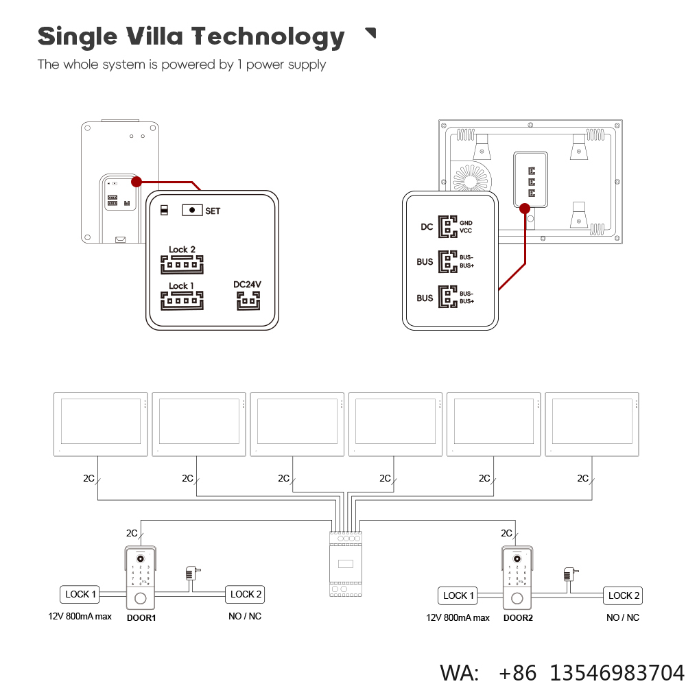 WIFI Akıllı Kapı Zili Villa İn - Smart Doorbell Wired incelemesi ve fiyatı